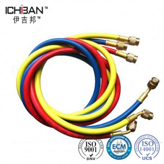 ICHIBAN Flexible Industrial Air Conditioning Service Rubber refrigerant Freon Charging Hose
