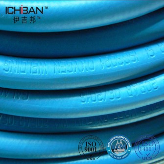 ICHIBAN ISO 3821 flexible gas acetylene cutting oxygen single rubber hoses
