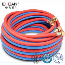 High Pressure Flexible Rubber Twin Hose For Welding Cutting Consumables