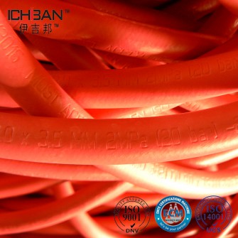 ICHIBAN 300PSI High Pressure Rubber Propane Gas Rubber Hose With Fittings