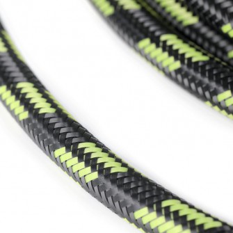 ICHIBAN Hot Sale 5mm 6mm black and yellow color out braided pvc Injection Hose