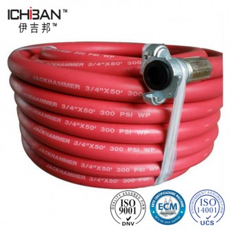 ICHIBAN Red Color Air hose Jackhammer air Hose cheaper price jackhammer hose