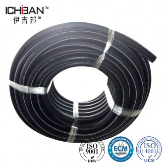 ICHIBAN 3/8" Flexible Black oil hose,cheap price heat resistant Nitrile Oil Resistant Rubber Hose