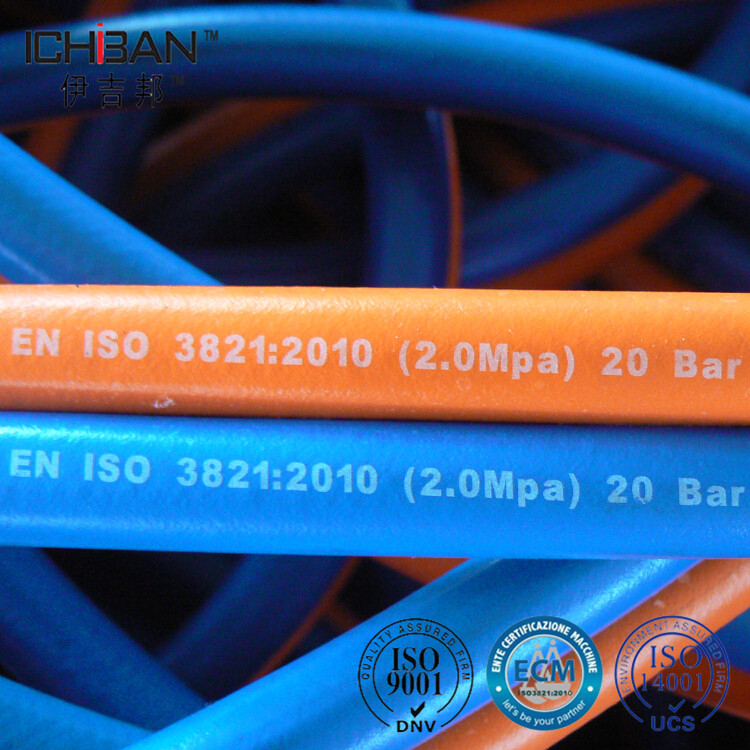 ICHIBAN-fabric-braided-oxygen-acetylene-Grade-RMA-twin-welding-hose-For-sale