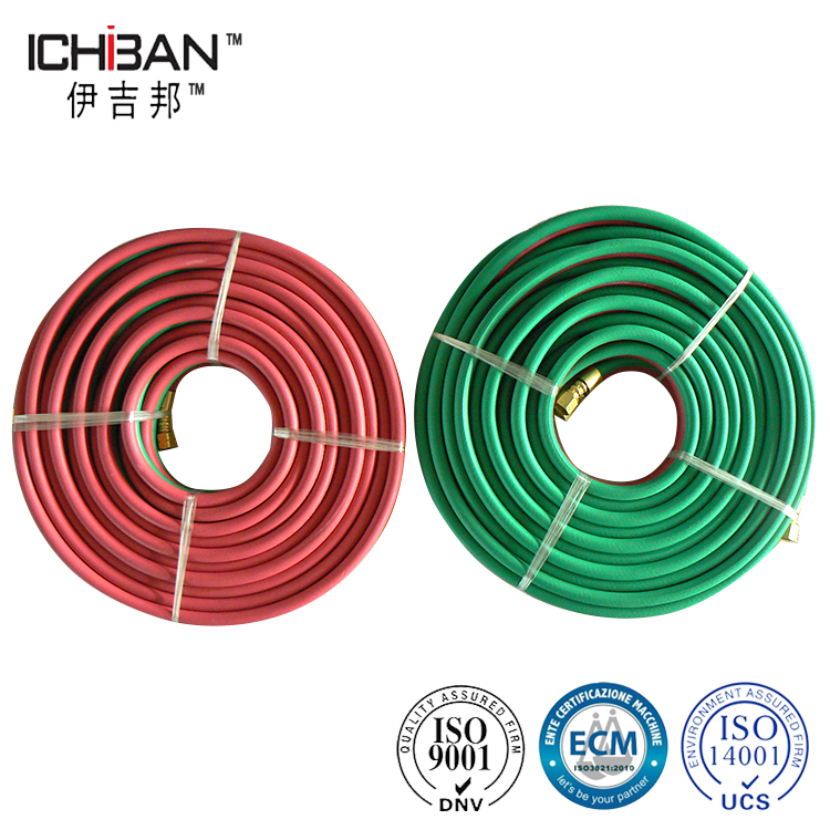 ICHIBAN-fabric-braided-oxygen-acetylene-Grade-RMA-twin-welding-hose-Cheap