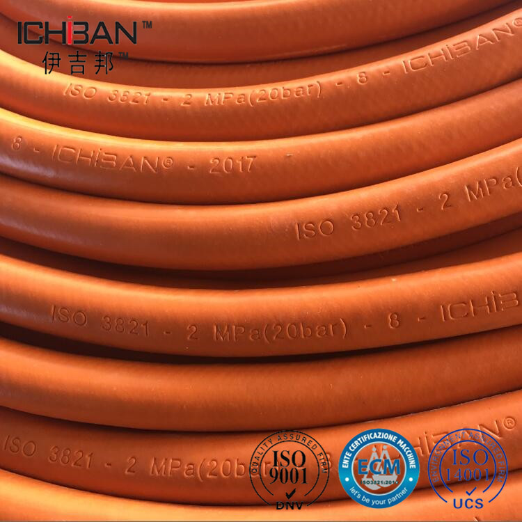 ICHIBAN propane gas braided flexible rubber gas lpg flexible hose
